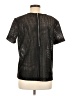 RHIE Metallic Black Short Sleeve Top Size 6 - photo 2