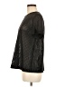 RHIE Metallic Black Short Sleeve Top Size 6 - photo 5