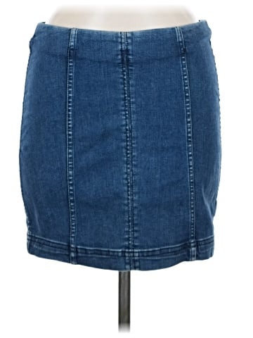 Free People Denim Skirt (view 1)