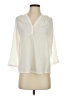 Joie 100% Polyester Ivory 3/4 Sleeve Blouse Size S - photo 1