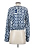 Roller Rabbit x Target 100% Cotton Blue Long Sleeve Blouse Size S - photo 2