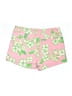Lilly Pulitzer 100% Cotton Floral Pink Shorts Size 00 - photo 2