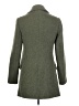 Zara Basic 100% Polyester Green Coat Size S - photo 2