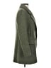 Zara Basic 100% Polyester Green Coat Size S - photo 4
