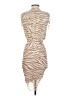 Veronica Beard 100% Silk Animal Print Tan Cocktail Dress Size 0 - photo 2