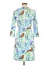 J. McLaughlin Tropical Blue Casual Dress Size S - photo 2
