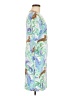 J. McLaughlin Tropical Blue Casual Dress Size S - photo 4