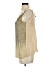 AS by DF 100% Silk Gold Sleeveless Silk Top Size XS - photo 5