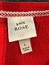 Knox Rose 100% Cotton Red Sleeveless Blouse Size L - photo 7