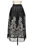 Lapis Paisley Black Casual Skirt One size - photo 1