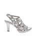Naturalizer Metallic Silver Sandals Size 5 1/2 - photo 1