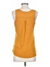 Fortune + Ivy 100% Polyester Yellow Sleeveless Blouse Size S - photo 2