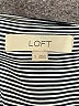 Ann Taylor LOFT 100% Polyester Gray Short Sleeve Blouse Size S - photo 6