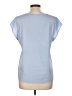 Ivanka Trump 100% Polyester Blue Short Sleeve Blouse Size L - photo 2