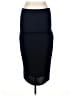 Moa Collection Solid Black Blue Casual Skirt Size 1X - photo 1