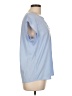 Ivanka Trump 100% Polyester Blue Short Sleeve Blouse Size L - photo 4
