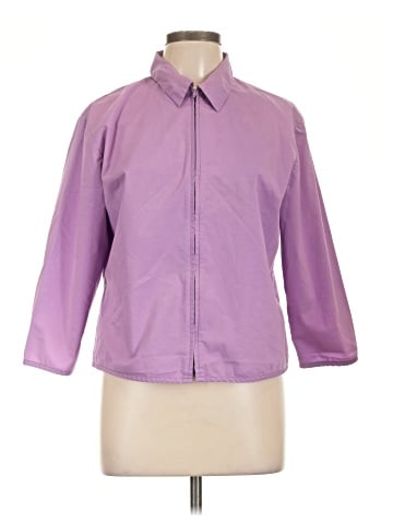 St. John's Bay 3/4 Sleeve Button-Down Shirt (view 1)