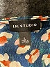 I.N. Studio 100% Polyester Blue Long Sleeve Blouse Size L - photo 7