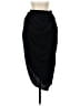 Shein 100% Polyester Solid Black Casual Skirt Size XS - photo 1