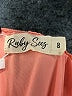 Ruby Sees 100% Polyester Pink Cocktail Dress Size 8 - photo 7