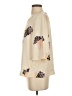 DKNYC 100% Polyester Floral Ivory 3/4 Sleeve T-Shirt Size S - photo 5