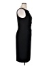 Chaps Solid Black Cocktail Dress Size XL - photo 4