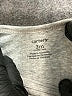 Carter's 100% Cotton Solid Gray Short Sleeve Onesie 0-3 MO / 3 MO - photo 3