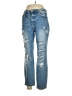Wax Jean Hearts Blue Jeans Size 13 - photo 1