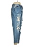 Wax Jean Hearts Blue Jeans Size 13 - photo 4
