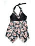 Unbranded Floral Black Swimsuit Top Size L - photo 1