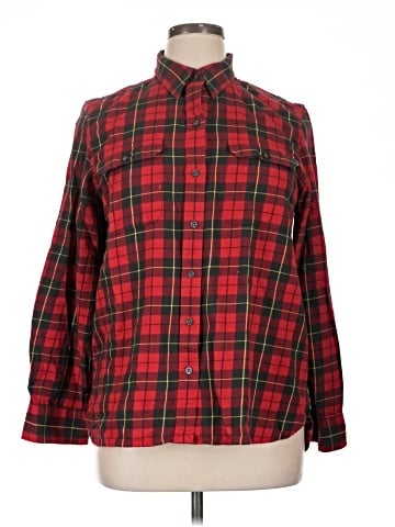 Lauren Jeans Co. Long Sleeve Button-Down Shirt (view 1)