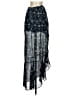 Free People 100% Polyester Blue Formal Skirt Size 0 - photo 1