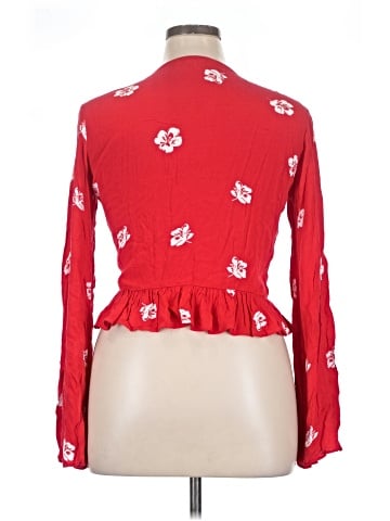 LA Hearts Long Sleeve Blouse (view 2)