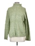 Listicle Green Turtleneck Sweater Size S - photo 1