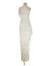 Mac Duggal 100% Polyester Ivory Cocktail Dress Size 4 - photo 1