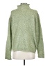 Listicle Green Turtleneck Sweater Size S - photo 2