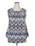 Unbranded Blue Sleeveless Blouse Size XXL - photo 1