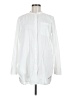 Lands' End 100% Cotton White Long Sleeve Blouse Size M - photo 1