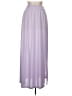ASOS 100% Polyester Purple Casual Skirt Size 6 - photo 1