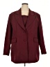 Ben Marc International 100% Polyester Burgundy Blazer Size 18 - photo 1