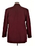 Ben Marc International 100% Polyester Burgundy Blazer Size 18 - photo 2