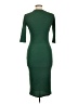 Unbranded Solid Green Cocktail Dress Size L - photo 2