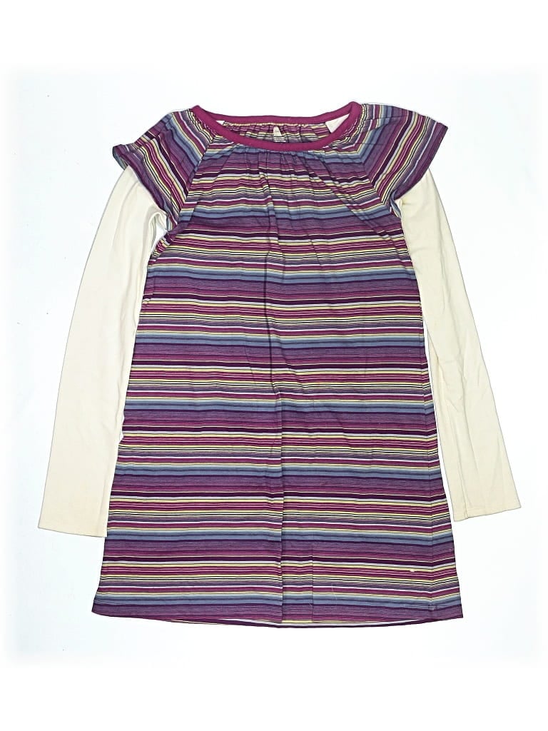 Pre-owned Tea Kids' Dress In Purple