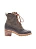 Sperry Top Sider Gray Brown Ankle Boots Size 6 1/2 - photo 1