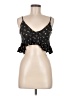 Don't Ask Why 100% Viscose Black Tank Top One size - photo 1