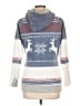 & Other Stories Print Blue Pullover Sweater Size L - photo 2