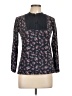 Assorted Brands Black Long Sleeve Blouse Size L - photo 1