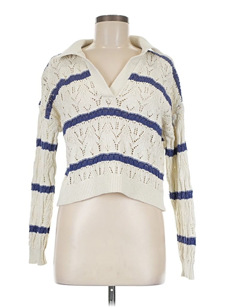 Pre-owned Universal Thread Pullover Sweater In Ivory