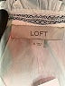Ann Taylor LOFT 100% Viscose Ivory Long Sleeve Blouse Size XL - photo 7