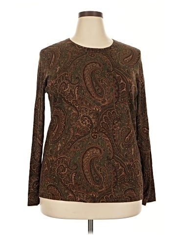 Jones New York Signature Long Sleeve Top (view 1)